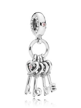Pandora Keys of Love Dangle charm
